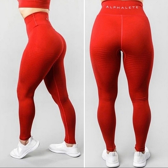 Alphalete Pants & Jumpsuits Alphalete Og Revival Seamless Leggings Small Poshmark